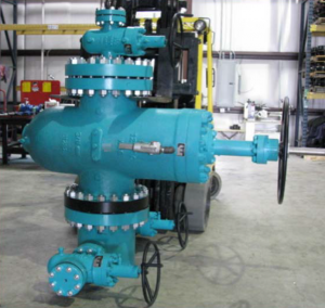 geothermal wellhead valve assembly